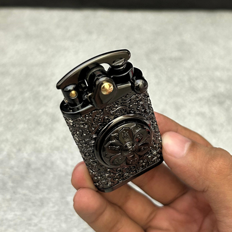 Obsidian Lotus Lighter