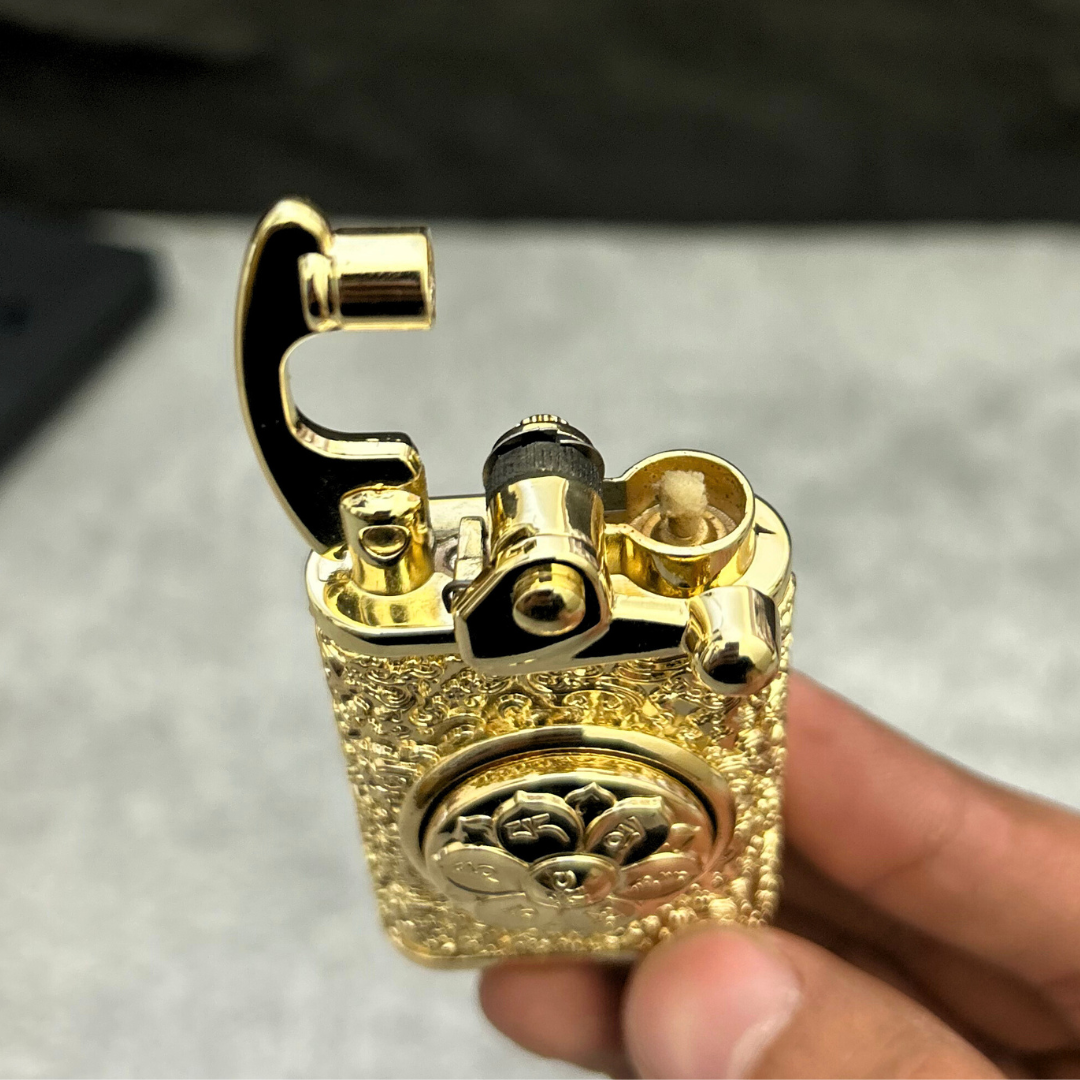 Obsidian Lotus Lighter